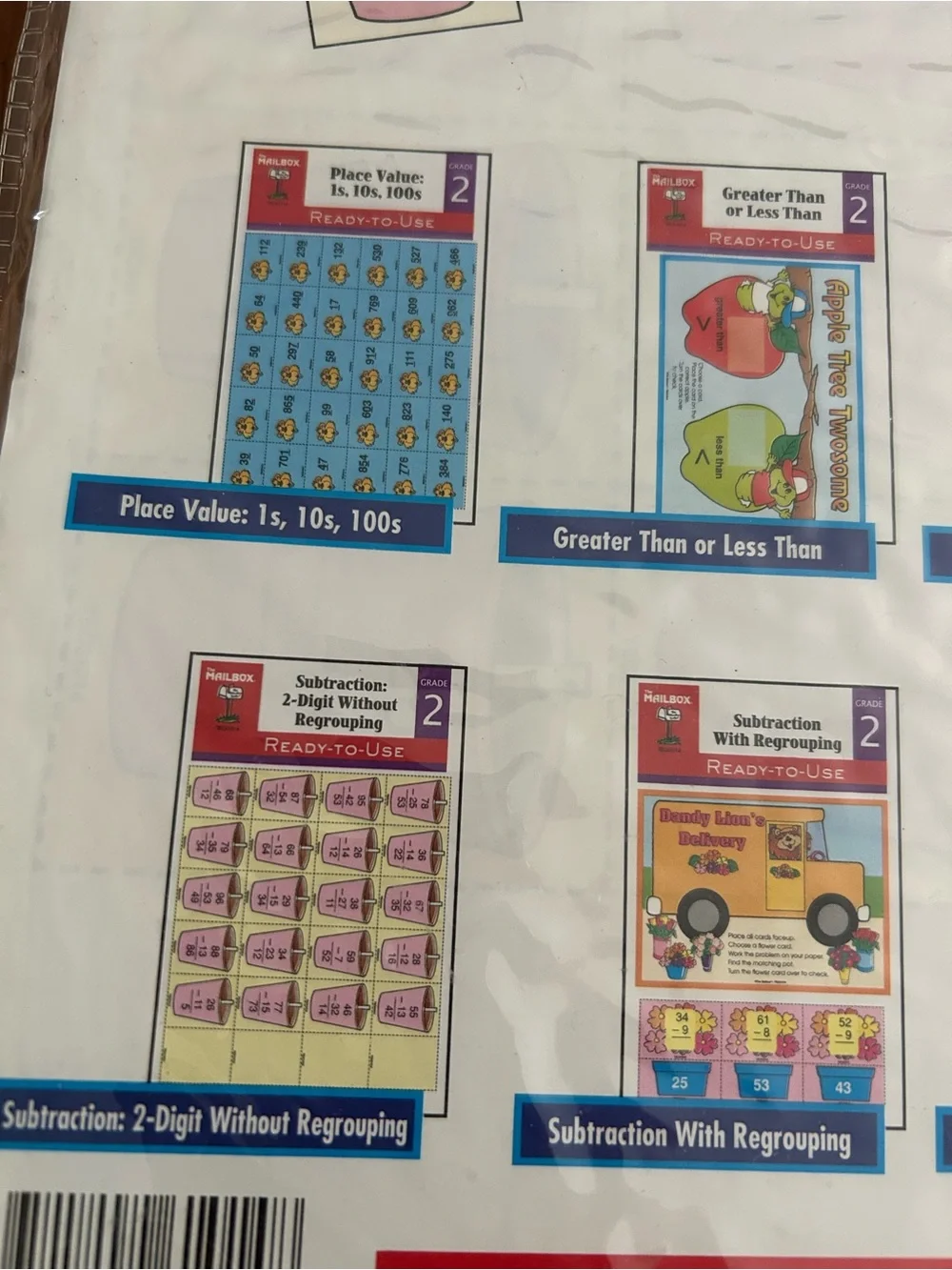 Mailbox Ready-to-Use Language Arts and Math Centers